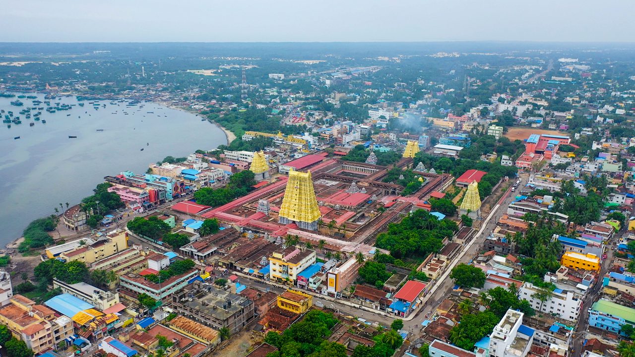 Ramanatha Swamy Temple in Rameswaram, Tamil Nadu