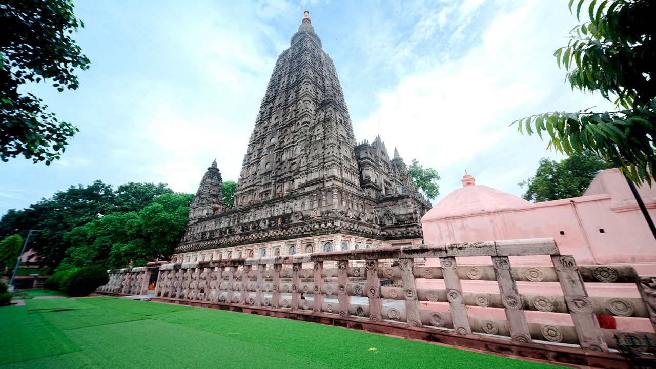 Mahabodhi Temple in Bodhgaya, Bihar