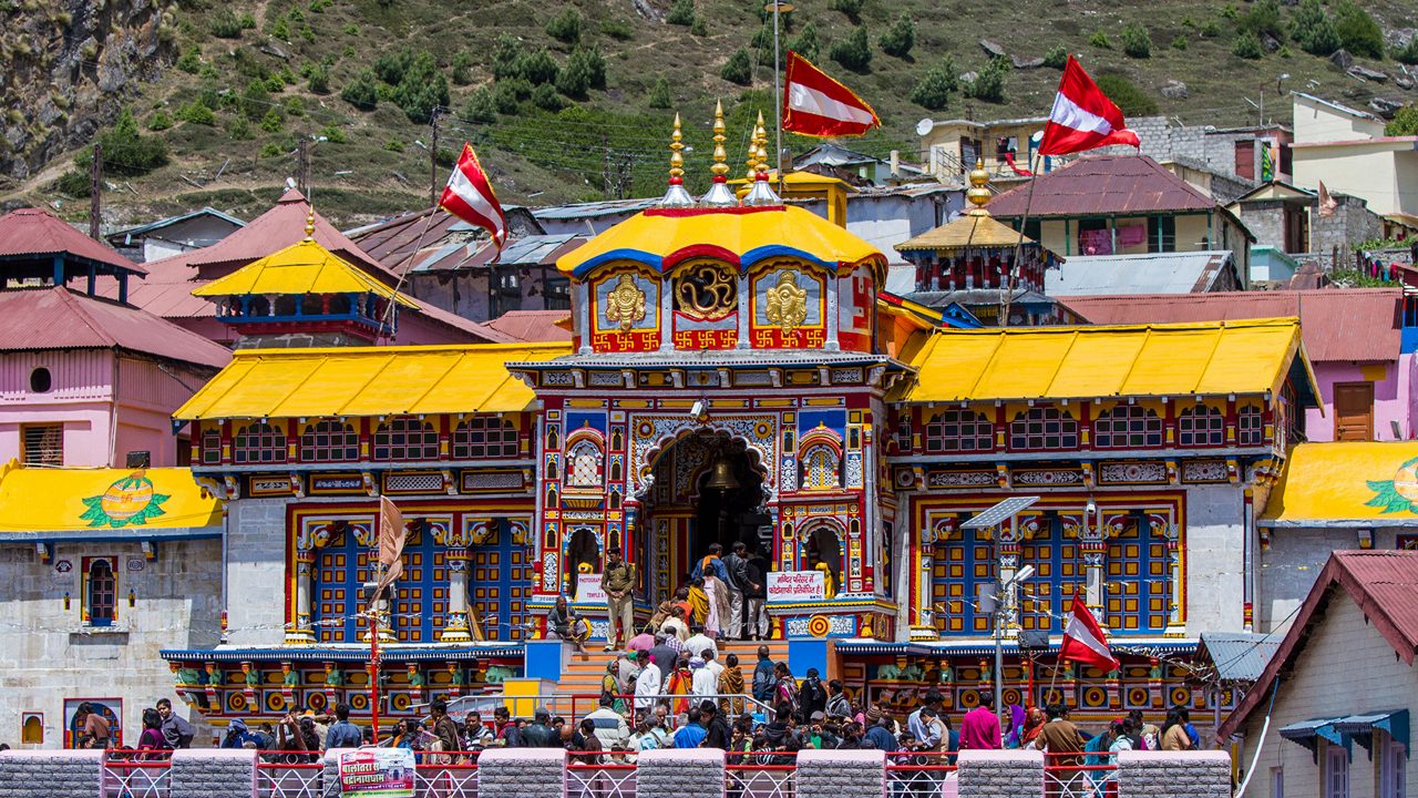 Badrinath pilgrimage temple in Uttarakhand