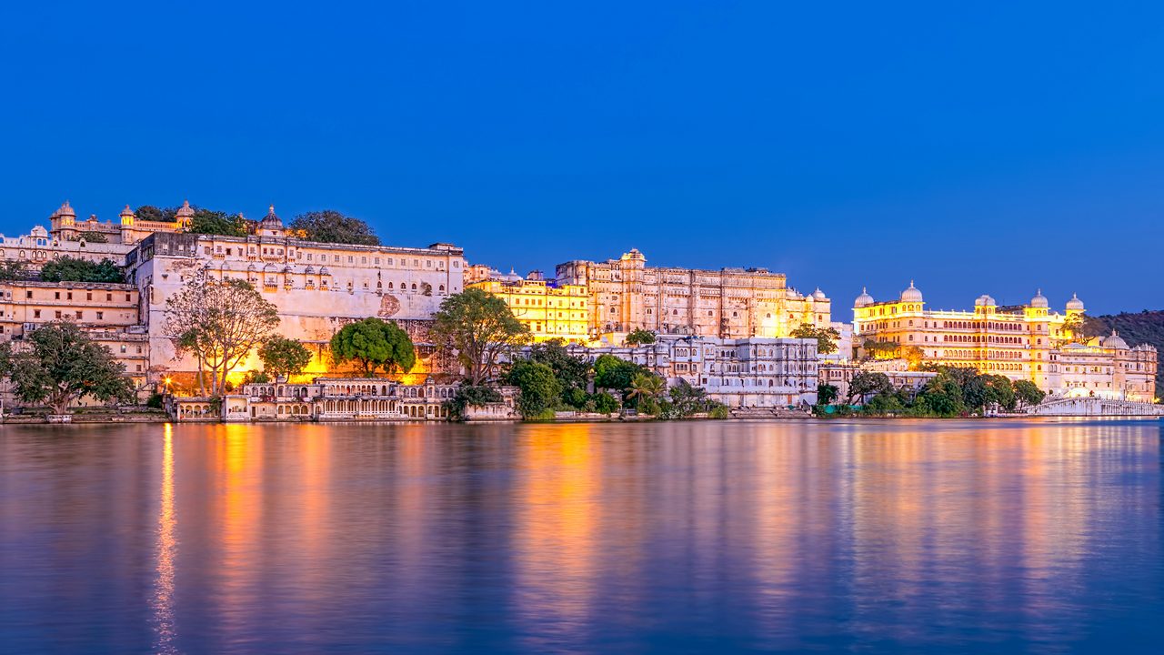 Udaipur City Palace architectural detail