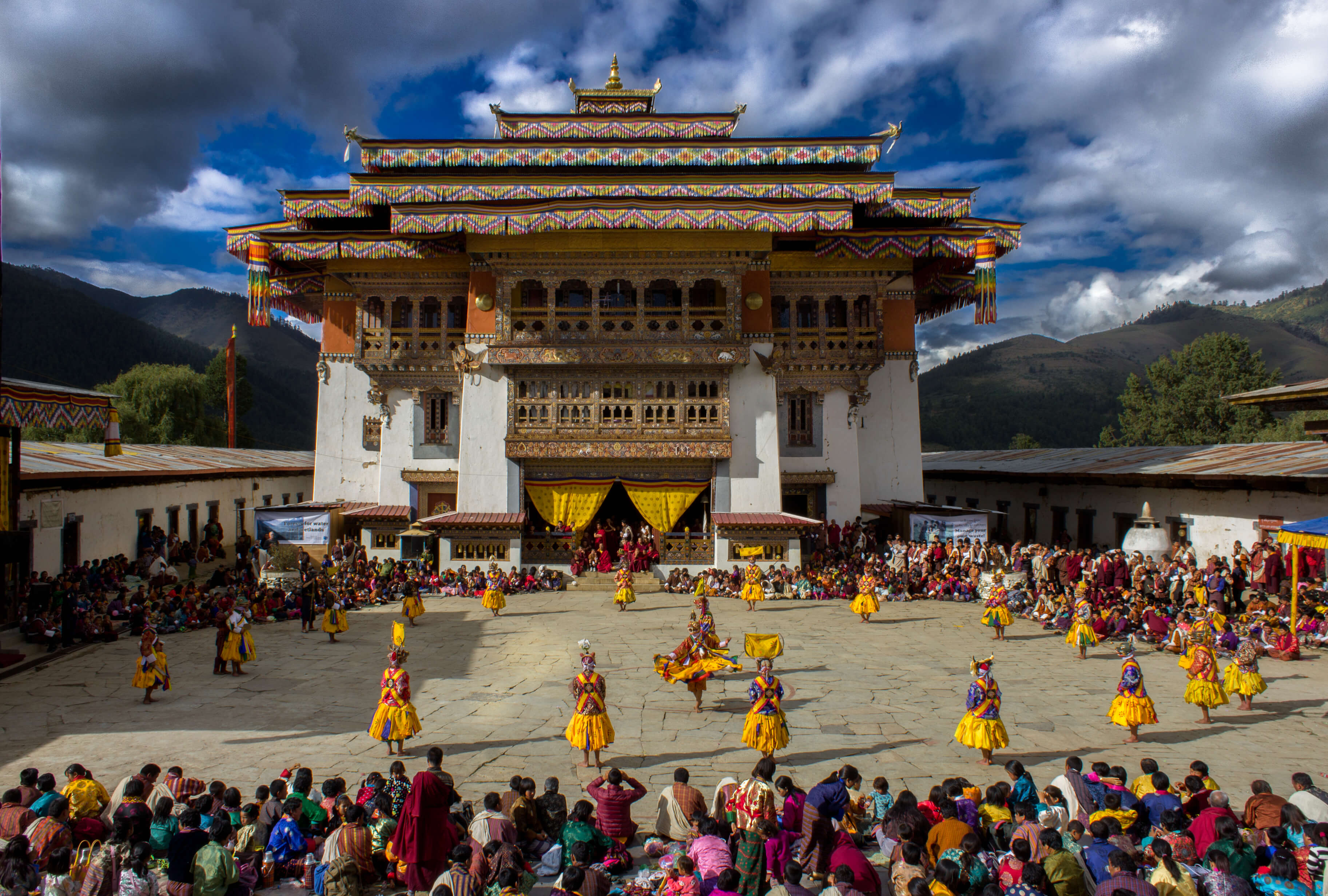Gangtey Valley and Phobjikha Valley in Bhutan