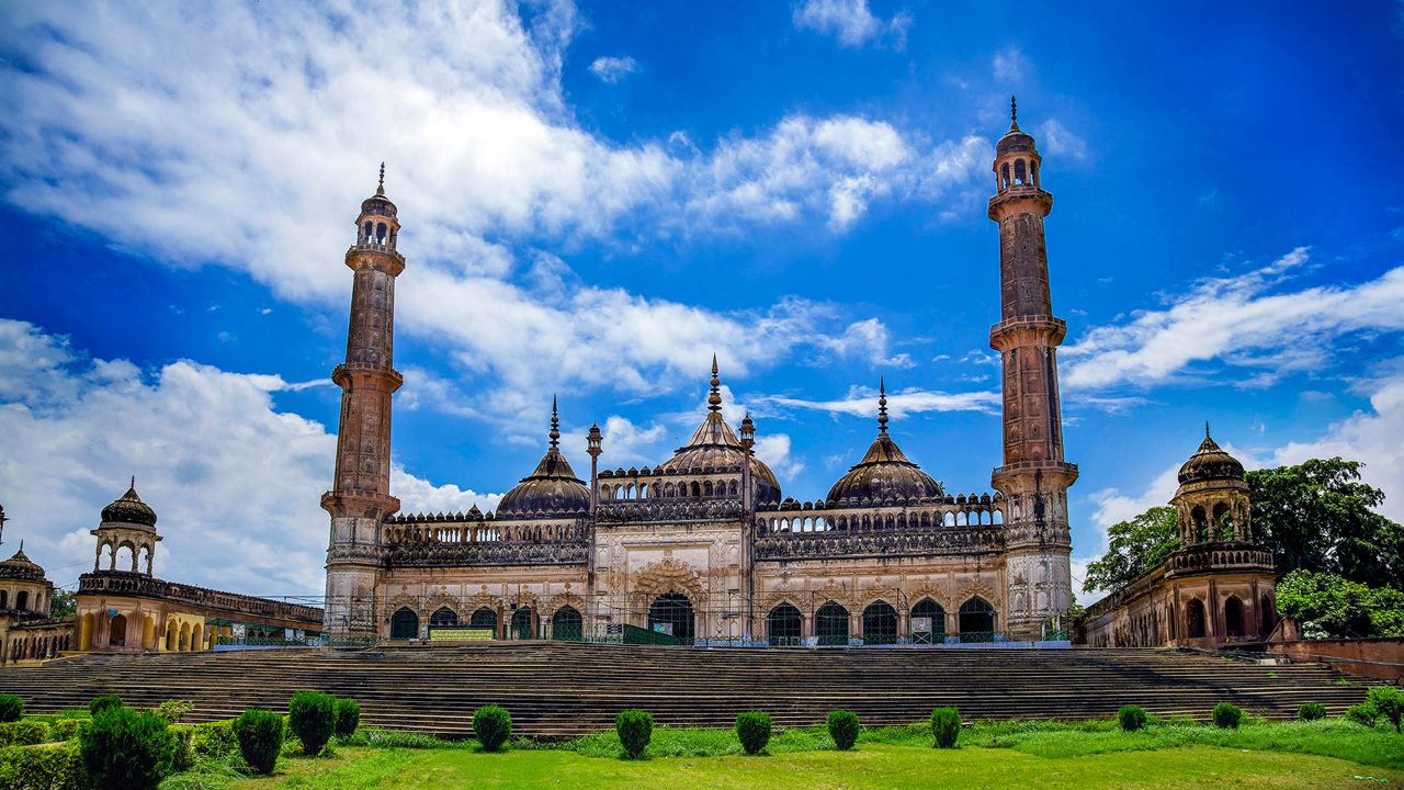 Bada Imambara, the historic monument in Lucknow, Uttar Pradesh