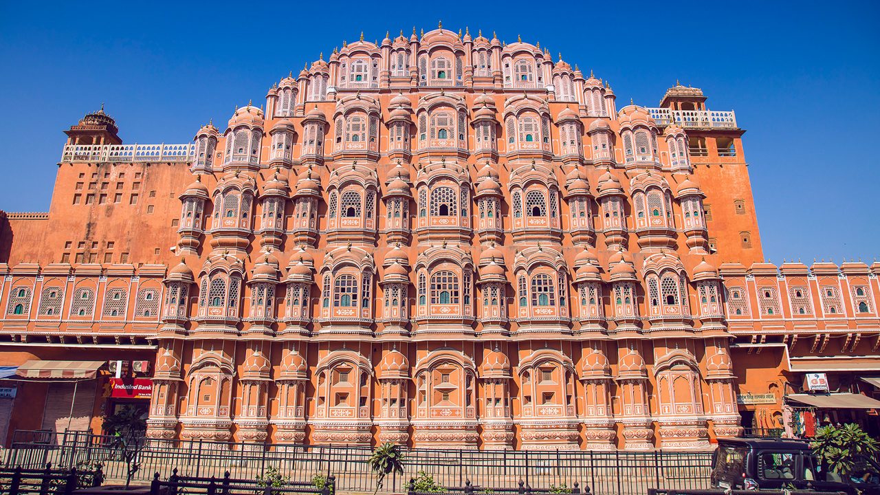 Hawa Mahal, the Palace of Winds in Jaipur