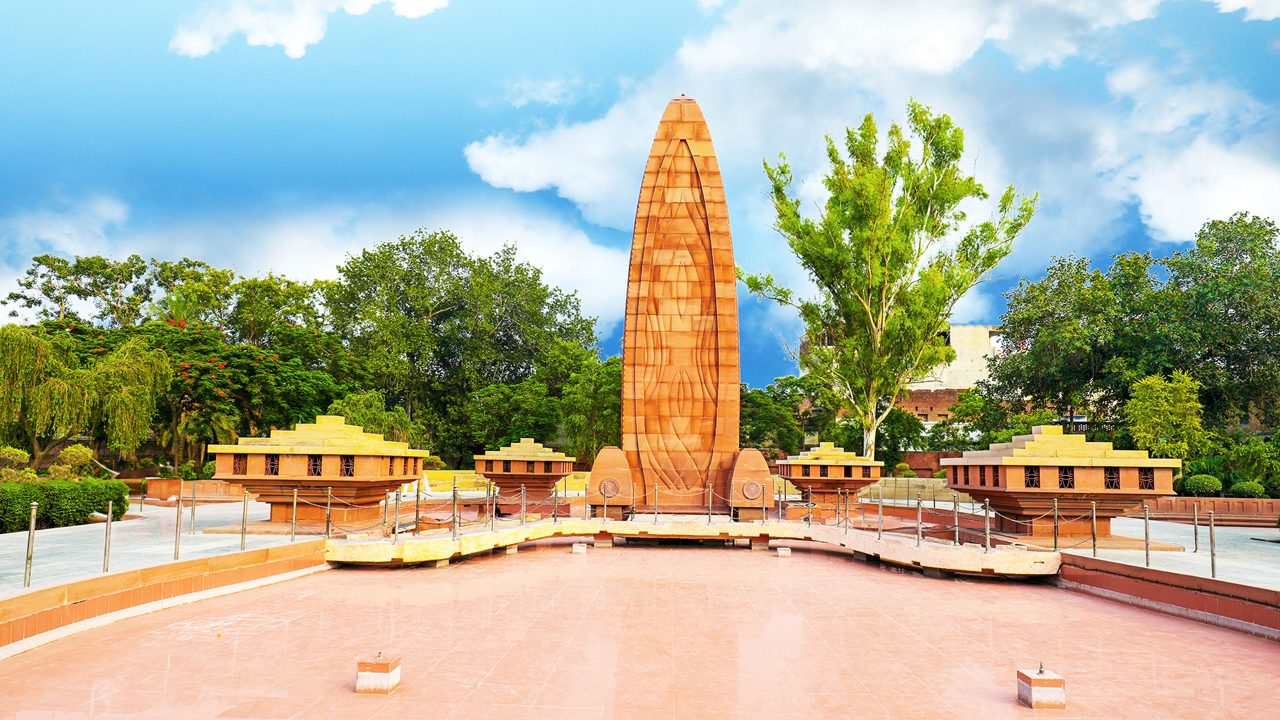 Jallianwala Baug historic memorial in Amritsar, Punjab